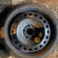 Ruotino R17  mozzo 5x110