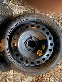 Ruotino R17  mozzo 5x110