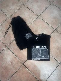 maglietta e pantaloncini jordan