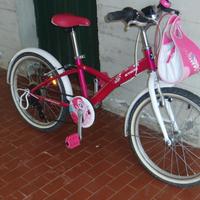 Bici bambina BTWIN da 6 a 9 anni - misura 20"