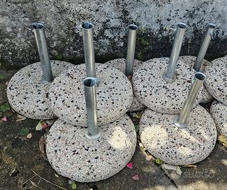 Base per ombrellone in graniglia