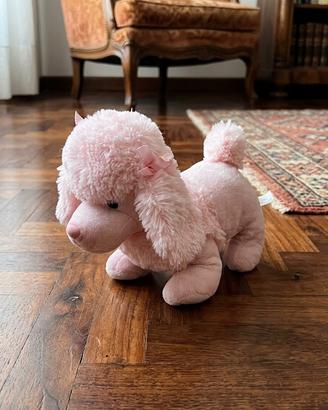 Globo Peluche Pupazzo Barboncino Rosa 26cm