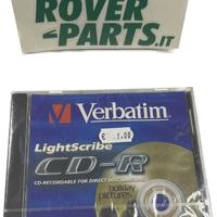 CD-R Verbatim 700MB 52x 80 MIN. PRINTABLE - STAMP