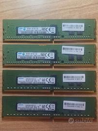 RAM Samsung da 4GB DDR4