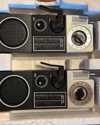 Coppia Walkie-Talkie Vintage