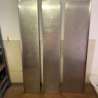 Mensole /ripiani in acciaio x cucine