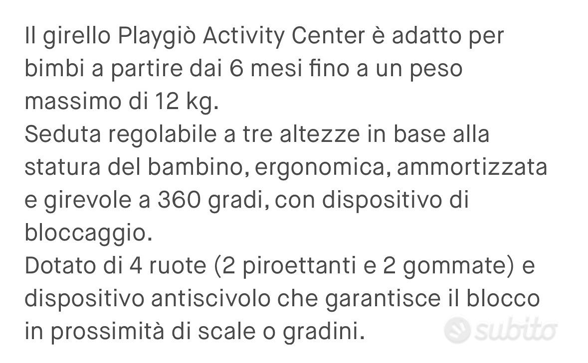 PLAYGIO' Activity Center