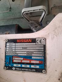 Muletto Nissan elettrico