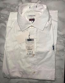 Camicia polo bianca