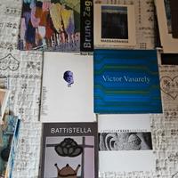 grande lotto libretti cataloghi pittori + cd