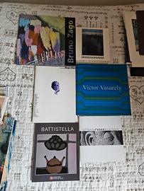 grande lotto libretti cataloghi pittori + cd