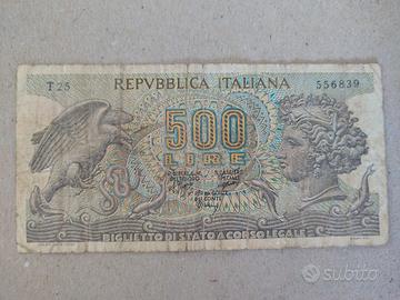 Banconota 500 lire 