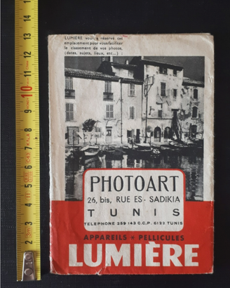 porta foto fotografie LUMIERE anni 50 vintage 1950