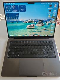MacBook Pro m5 14 nero siderale 24gb/1tb Care+