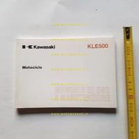 Kawasaki KLE 500 2002 manuale uso manutenzione