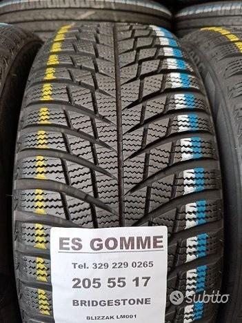 4 GOMME USATE 205 55 16 RUN FLAT BRIDGESTONE ART8640