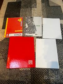 Raccoglitore Anelli Come Nuovo + 4 Pacchi Fogli