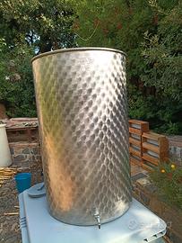 contenitore acciaio inox 300 litri