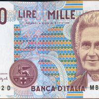 1.000 LIRE Montessori MB467332D FDS  Ciampi-Spezi