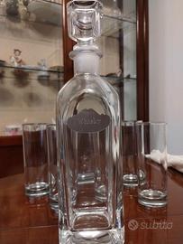Set bicchieri+bottiglia da Whisky