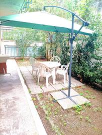 Trilocale con giardino