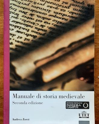 STORIA MEDIEVALE UTET libro nuovo