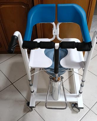 Sedia idraulica di trasferimento per disabili 
