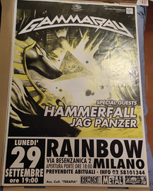 Manifesto Concerto GAMMARAY+ HAMMERFALL