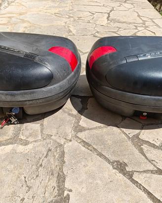 Coppia bauli laterali Givi keyless