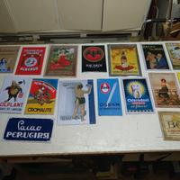 targhe metalliche pubblicità 