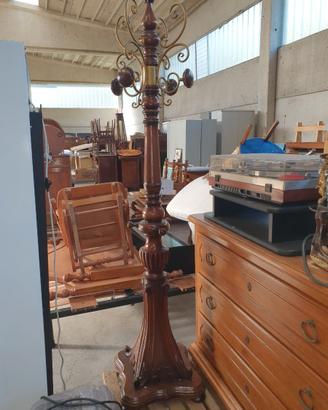 ATTACCAPANNI IN LEGNO TORNITO