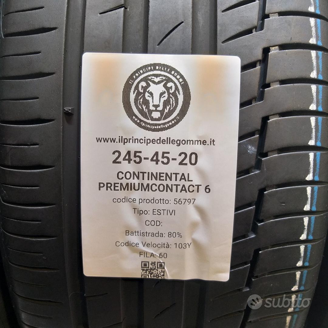 2 GOMME 245 45 20 CONTINENTAL A56797