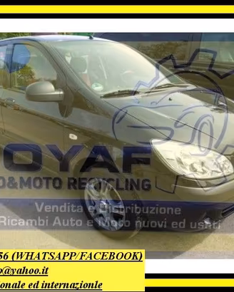 Ricambi hyundai Gets getz fino al 2012
