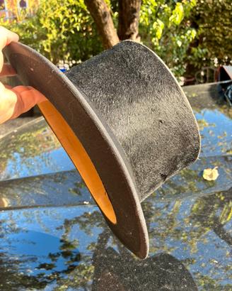 Cappello a cilindro autentico vinrage