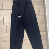 Pantaloni gessati donna Mango
