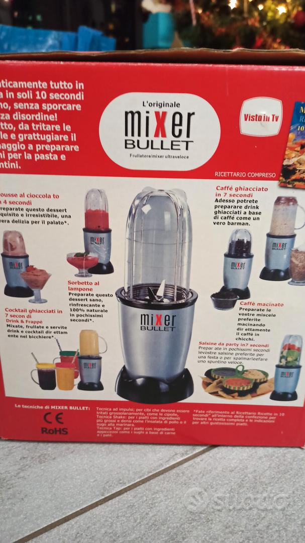 Frullatore ultraveloce Mixer Bullet nuovo - Elettrodomestici In vendita a  Milano