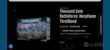 Thousand Sons  Battleforce Warhammer 40k