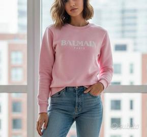 felpa rosa morbida e caldissima