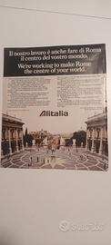 Pubblicità Alitalia 20x24