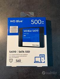 WD Blue SA510  500GB  NUOVO SIGILLATO  In garanzia