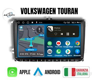 Volkswagen Touran 9 pollici Autoradio android +KIT