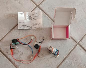 motore elettrico e regolatore di giri per volo rc