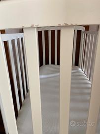 culla piu materasso e coprimaterasso 