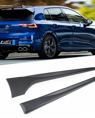 MINIGONNE LATERALI STILE ORIGINALE R VW GOLF 8 ABS