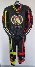tuta da moto pelle divisibile XRACE Basic biker 48