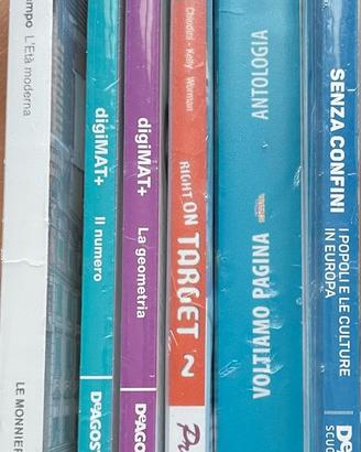 Libri seconda media borgo san Dalmazzo