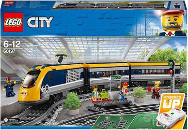 Lego 60197 treno + 60205 (x2) binari + contenitore