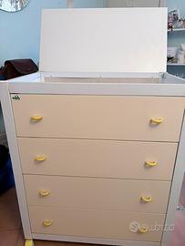 Lavatoio mobile bianco