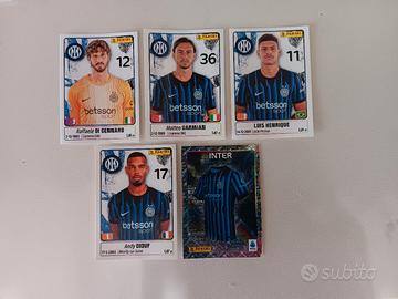 Figurine calciatori panini 2025-26 dell'Inter