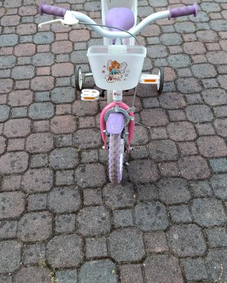 Piccola bici winx bimba